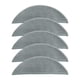 thumbnail image 2 of Paño de fregona reemplazable, trapos de microfibra completos, reemplazo de 5 piezas, paño de aspiradora Gris, 2 of 7