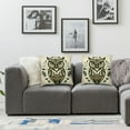 thumbnail image 3 of Decorations for Spring Pillows Decorative Throw Pillows Stripes Eggs Khaki for Home Decor, 3 of 6