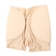 thumbnail image 5 of Pantalones cortos de levantamiento de cadera para mujer, pantalones cortos ajustados con esponja fija para moldear el cuerpo, ropa moldeadora de cadera, color albaricoque XXXL, 5 of 12