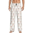 thumbnail image 2 of Kdxio Poodle Dog Print Men's Sleep Pajama Pant Lounge Pants with Pockets, 2 of 8