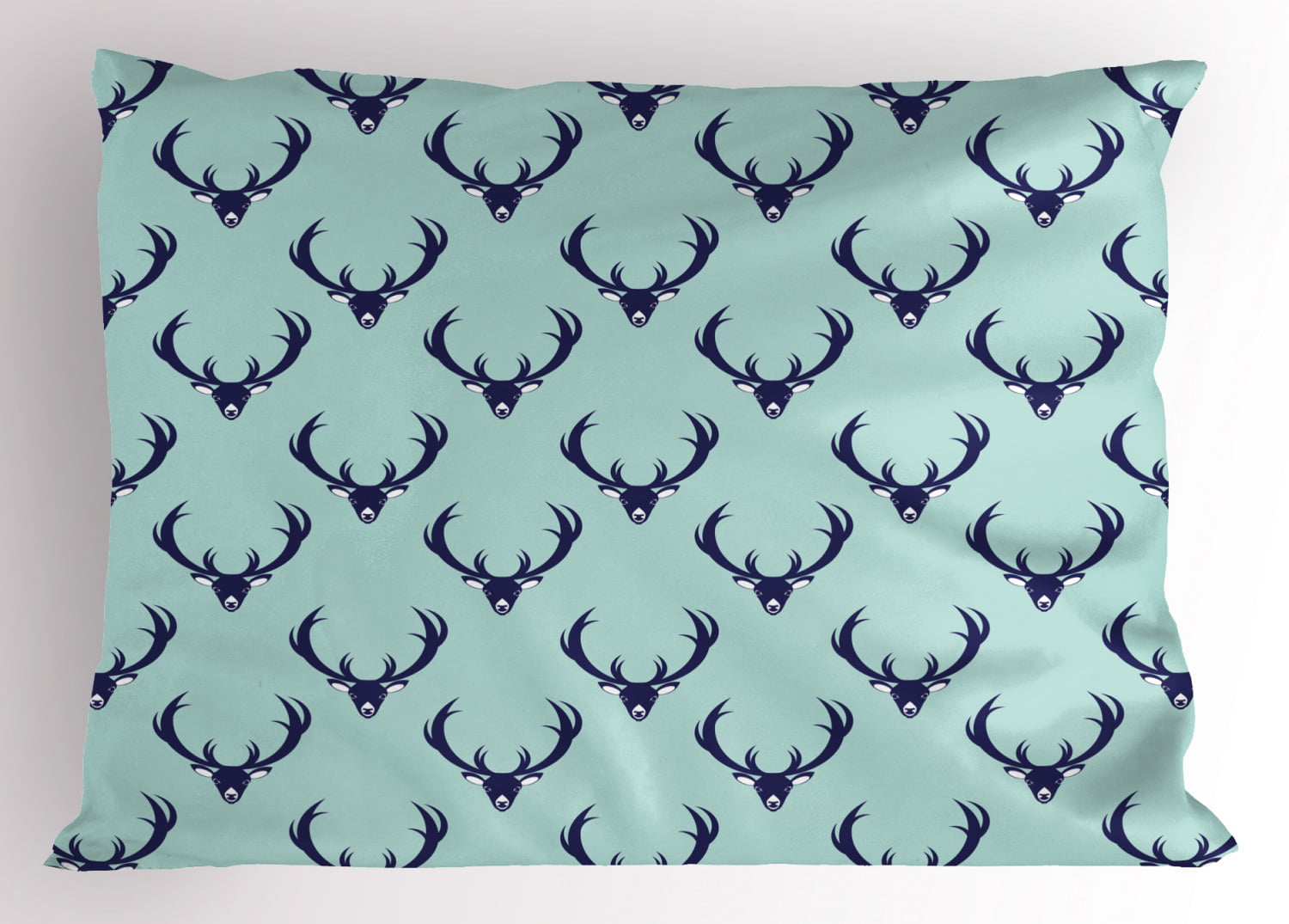 Details about   Moose Pillow Sham Red Forest Antlers Deer Printed Pillowcase 30 x 20 Inches 