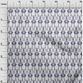 thumbnail image 2 of oneOone Organic Cotton Poplin Twill Fabric Paisley Ikat Printed Craft Fabric BTY 42 Inch Wide, 2 of 4