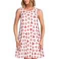 thumbnail image 1 of Disketp Hearts para Vestido sin Mangas para Mujeres, Vestidos de Verano para Mujeres, Casual y Holgado para la Playa, 1 of 7