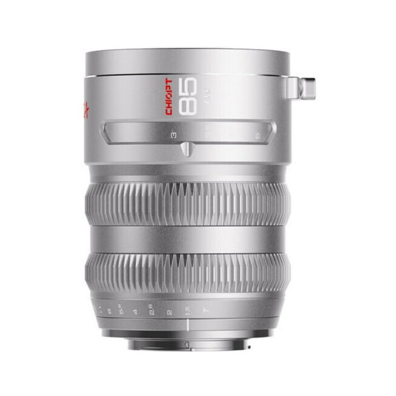 CHIOPT AURA 85mm T1.5-T22 Full-Frame Cinema Lens with Cine-Style 0.8 MOD Gearing and Low Distortion (Compatible with Sony E Mount)