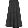 thumbnail image 3 of Girl's Ankle Length Long Denim 5 Tiered Skirt 4 to 18 years old, 3 of 6