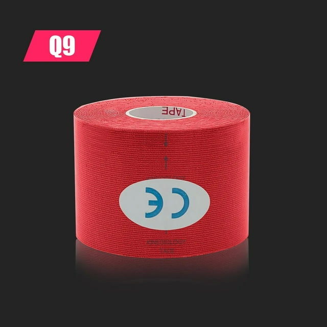 2pcs 5m Sports Waterproof Kinesiology Tape Stickers Athletic Bandage Mcomcle Recovery Protector Strapping Pain Relief Tennis Gym