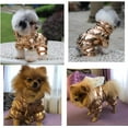 thumbnail image 6 of Yirtree Winter Puppy Dog Coat Waterproof Pet Clothes Windproof Dog Snowsuit Warm Fleece Padded Winter Pet Clothes for Small Dogs, 6 of 6