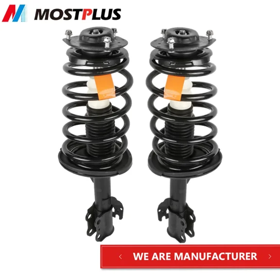 Pre-Owned Front Pair Complete Shock Struts Assembly w/ Spring for 2005-2010 Toyota Sienna