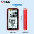 thumbnail image 3 of Tester,With Amp Volt Diode Ncv Tester Amp Volt Ohm 4.7-inch Lcd Display Temperature Volt Ohm Continuity Tester With Amp Display Tester With Continuity Tempeure Diode 4.7-inch L Display Yorten, 3 of 6