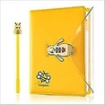 thumbnail image 1 of Diario con candado YONGSHENG A5 color amarillo, 1 of 1