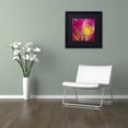thumbnail image 3 of Trademark Fine Art "Princess Lily Abstract" Canvas Art by Kurt Shaffer, Black Matte, Black Frame, 3 of 4