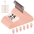 thumbnail image 1 of Perchas de Terciopelo Premium VECELO para Trajes (Paquete de 25) Rosadas, 1 of 7