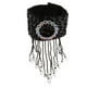 thumbnail image 5 of Belly Dance Borla Pulsera Muñeca Brazalete Joyería Gitana Negro, 5 of 9