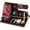 Chocolate Brown, variant on Wooden Phone Docking Station for Men - Desk and Nightstand Organizer with Key Holder, Stand for Wallet, Watch & Essentials in Bourbon Brown
