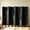 126inch Wide 8 Panel Black, variant on 8 Panel Folding Room Divider, 67" Tall White Wood Louvered Privacy Screen, 126" Wide Freestanding Decorative Partition Wall for Bedroom, Living Room, Home Office & Apartment