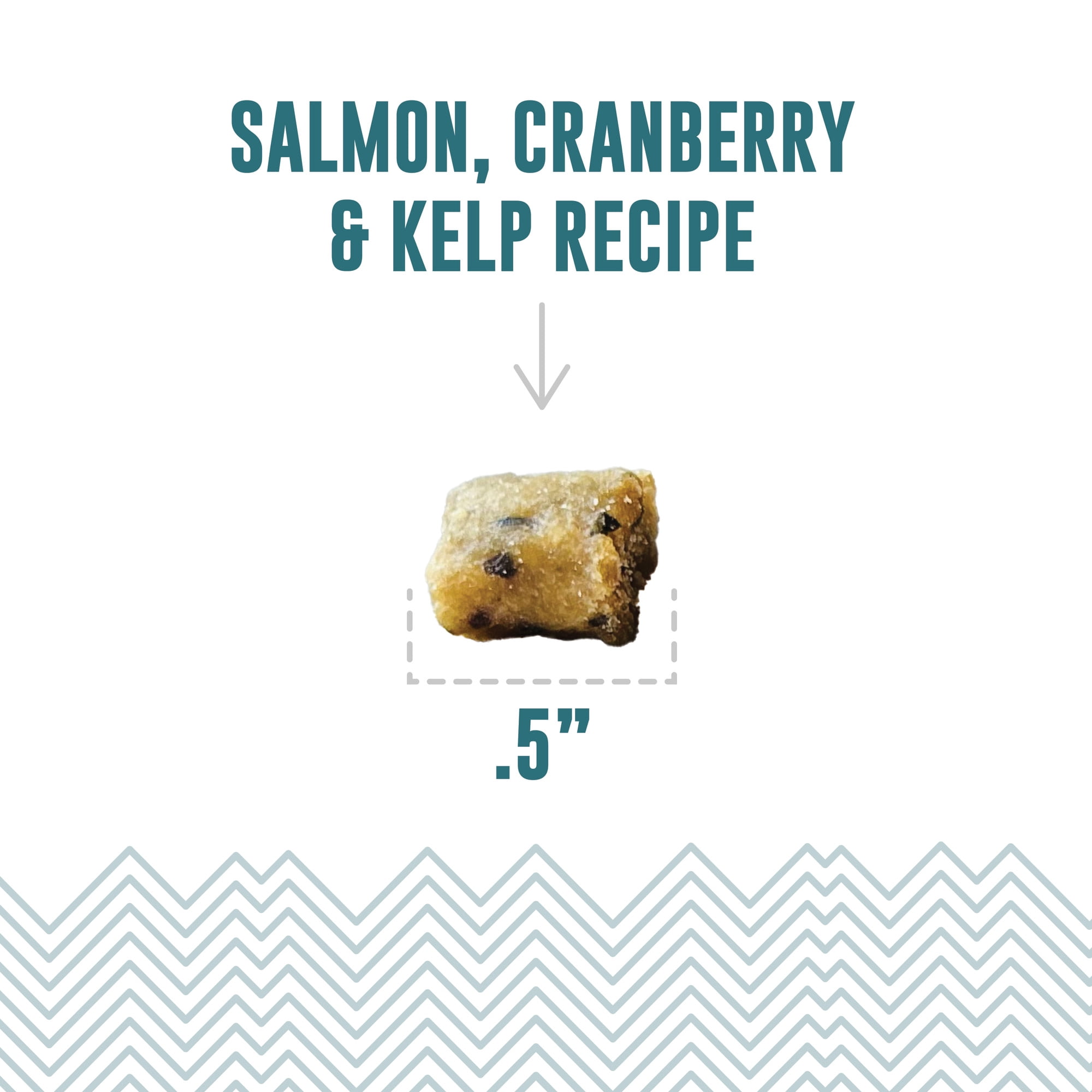 Icelandic+ Soft & Chewy Bites - Salmon, Cranberry & Kelp - 1.8oz Cat Treats, 70% Meat & Fruit, Air-Dried, Limited Ingredients, Pet Snack, Grain Free