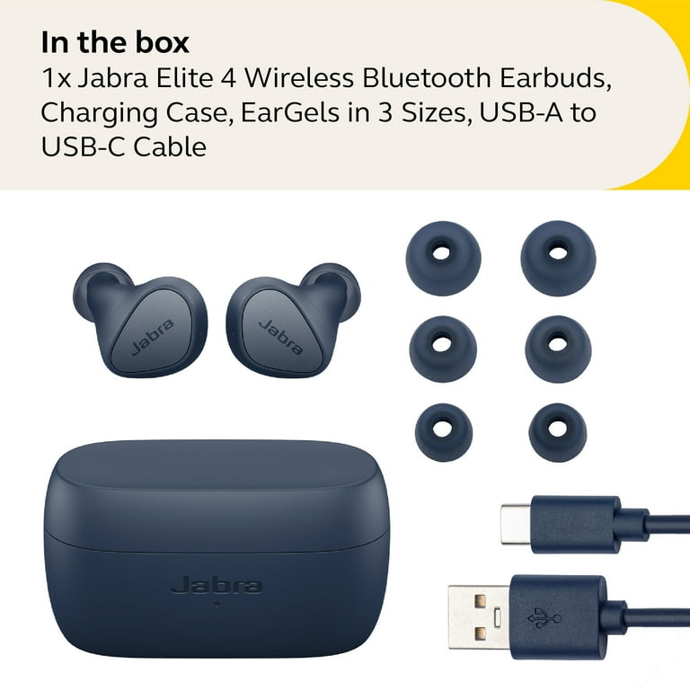Jabra Elite 4 True Wireless Bluetooth Earbuds with