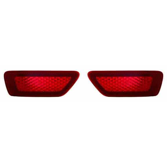 For Jeep Grand Cherokee Rear Reflector 2011-2021 Driver and Passenger Side Pair For CH1184100 | 57010721AC