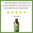 thumbnail image 4 of Tea Tree Essential Oil for Face, Hair, Diffuser, Therapeutic Grade 4 fl oz by Pure Body Naturals, 4 of 6