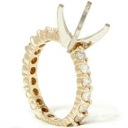 Pompeii 1 1/2ct Diamond Eternity Mount Engagement Ring Setting (H/I,I1)