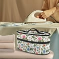 thumbnail image 2 of HELLHERO Fresh Flowers Handheld Iron Portable Storage Bag with Handle 11.8x6.69x5.5 In Travel Home, Case Only, 2 of 6