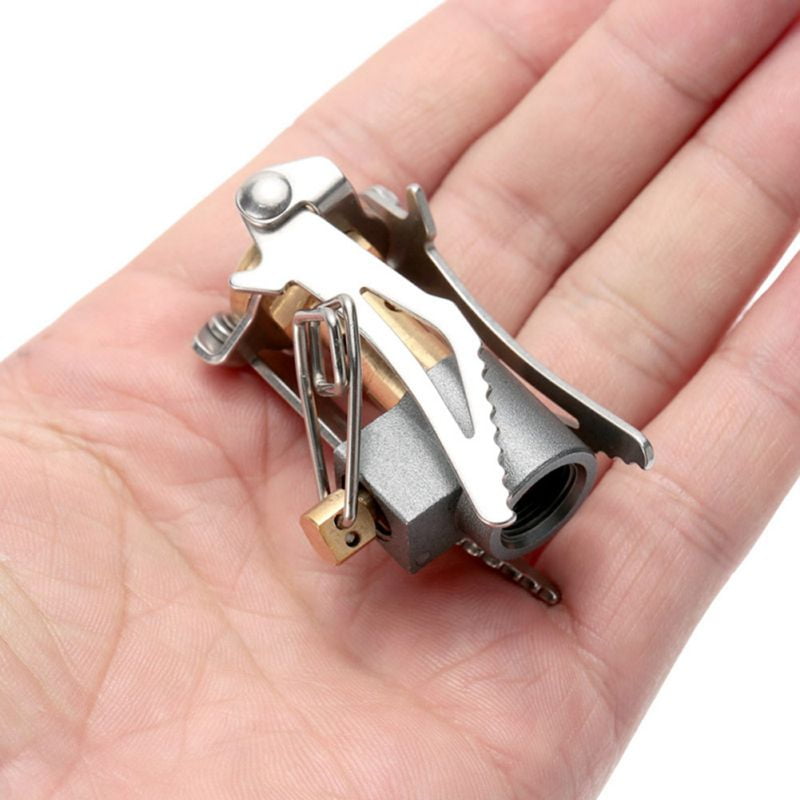 3000W 3000T Mini Pocket Outdoor Camping Cooking Burner Gas Folding Stove F9N9