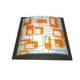 thumbnail image 1 of Plafon Marco Cuadrado Naranja Iluminación Luz Vic Moderno, 1 of 2