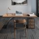 thumbnail image 2 of Modern Reception Office Desks Storage Vanity Wooden Bureau Office Desks Reading Keyboard Scrivania Ufficio Lavoro Room Furniture My Lux Decor Round, 2 of 8