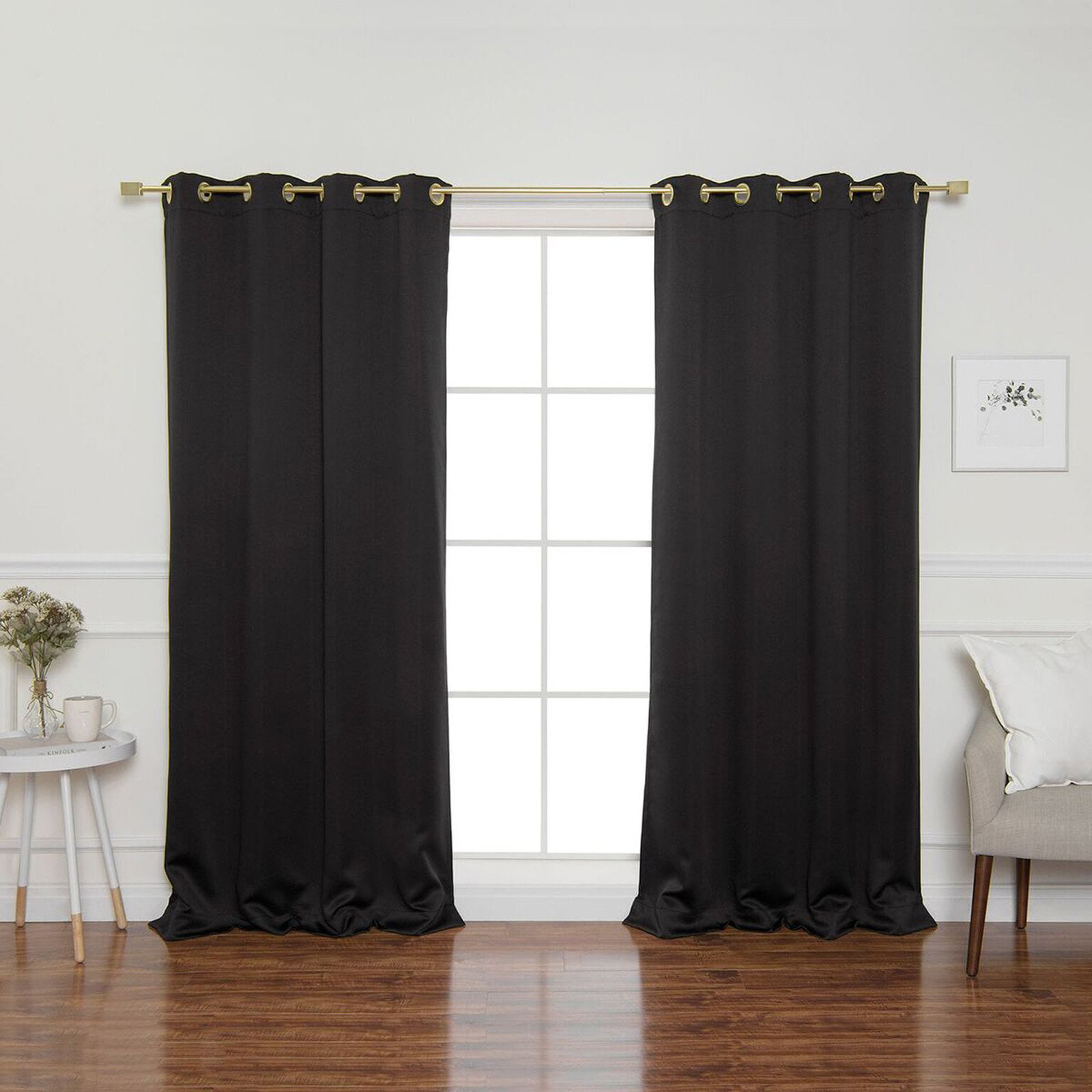 Best Home Fashion Gold Grommet Blackout Curtains - Walmart.com