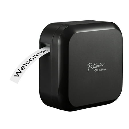 Brother P-touch CUBE Plus PT-P710BT Versatile Label Maker with Bluetooth® Wireless Technology, New