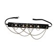 thumbnail image 3 of Punk cuero cintura cadena cinturón vientre cuerpo joyería Rave club nocturno accesorios para mujeres y niñas, 3 of 9