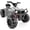 Gray, variant on Best Choice Products 12V Kids Ride-On ATV Quad w/ Bluetooth, 2.4mph Max, Treaded Tires, LED Lights, Radio - Black