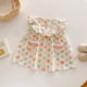 thumbnail image 4 of Vestido coreano de lunares coloridos para niñas de 0 a 5 años, novedad de verano 2021, vestidos bonitos con volantes para bebés, ropa para niños, trajes para niñas, 4 of 6