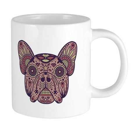 

CafePress - French Bulldog Sugar Skull Mugs - 20 oz Ceramic Mega Mug