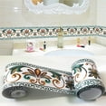 thumbnail image 2 of 3D Wall Sticker PVC Self-Adhesive Waterproof Removable Flowers Wallpaper Border Kitchen Bathroom Kicking Line Home Decor Sticker WB03 12 15cm x 500 cm, 2 of 6