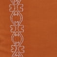 thumbnail image 4 of Ox Bay Tatum 14" x 36" Orange Embroidered Bordered Cotton Adult Decorative Throw Pillow, 4 of 8