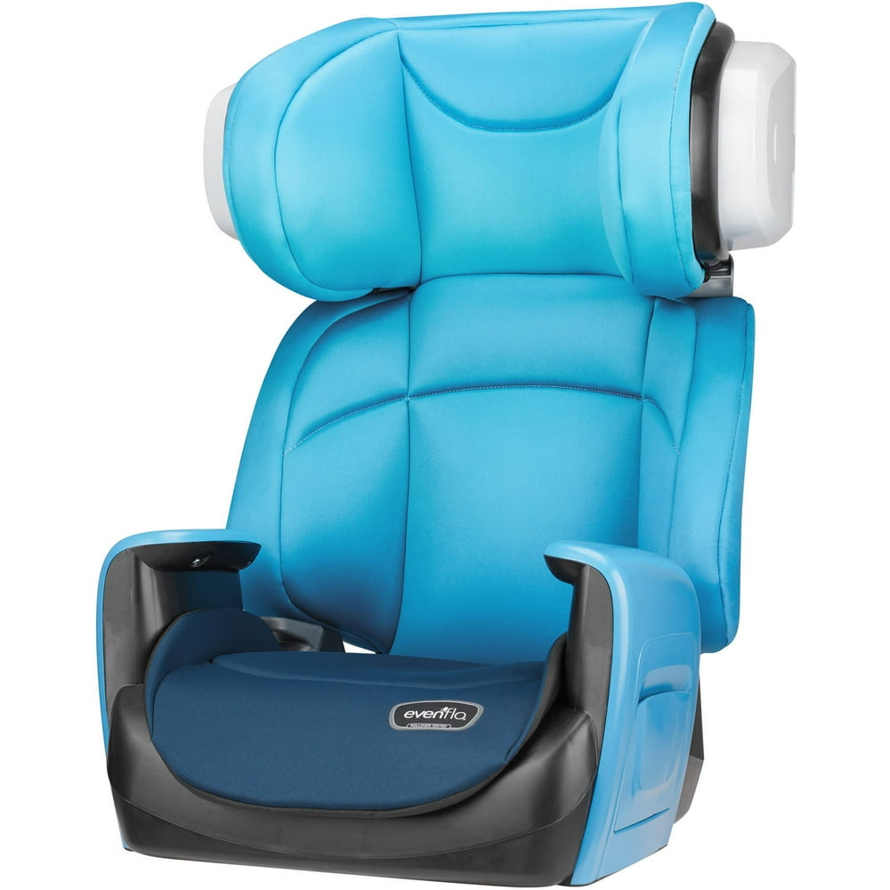 Evenflo Spectrum High Back Booster Car Seat, Bubbly Blue