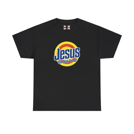 DJH Apparel | Jesus Will Clean You Up Christian Unisex T-shirt DJH Apparel | Jesus Will Clean You Up Christian Unisex T-shirt
