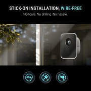 CINMOORE 2.5K Window Security Camera – No Drill Anti-Glare, Free AI Human/Vehicle/Pet Detection, 5000mAh Battery & Wired, Indoor to Outdoor, Face Recognition, 24/7 Recording