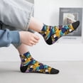 thumbnail image 2 of Naloa Retro Panther Ankle Socks for Women Non Slip Socks No Show Socks Classic Low Cut Casual Socks Casual Socks, 2 of 7