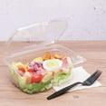thumbnail image 6 of Karat 32oz PET Plastic Tamper Resistant Hinged Deli Container with Lid - 200ct, 6 of 10