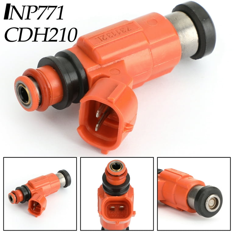 4 x Fuel Injectors CDH210 880887T For Yamaha F115 HP Outboard 2000-2011 4 x Fuel Injectors CDH210 880887T For Yamaha F115 HP Outboard 2000-2011