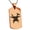Rose, variant on Stainless Steel Hephaestus Greek God of Blacksmith & Fire Engraved Dog Tag Pendant Necklace