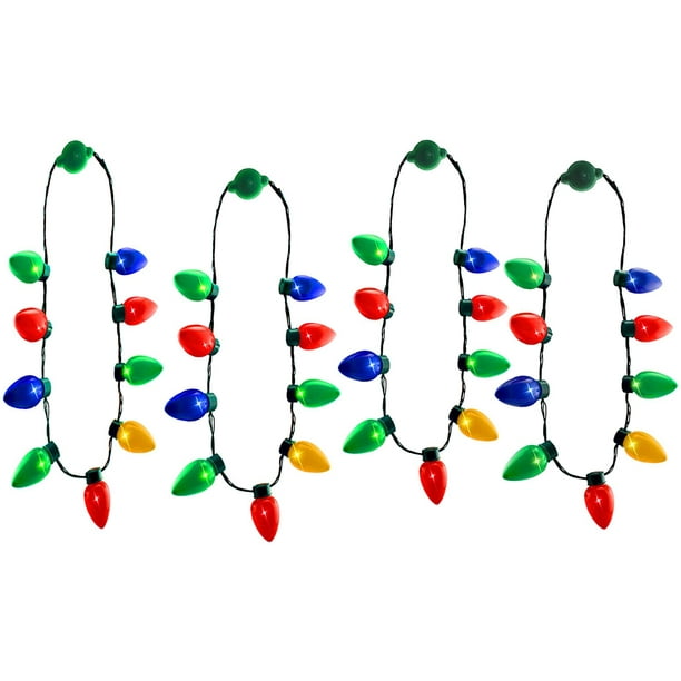 Walmart light up christmas necklace sale