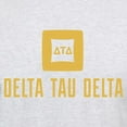 thumbnail image 3 of CafePress - Delta Tau Delta Gold Stacked Signature T Shirt - Men's Classic Graphic T-Shirt, 3 of 4