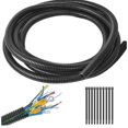 thumbnail image 1 of Tubo espiral para cables Lhazemu de 0,6 cm x 10 m, divisor para cables, 1 of 7
