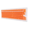 thumbnail image 1 of Two Colors Injection Keyboard Keycaps, OEM Keyboard Keycaps Wear  Ergonomic Design  for 78/82/84/87 Keys Keyboard for 61/64/68/71 Keys Keyboard Orange Red Black Letters,Black Red, 1 of 8