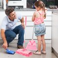 thumbnail image 2 of 1 Set Kids Broom Dustpan Kit Cartoon Mop Broom Dustpan Set Adorable Dustpan Set, 2 of 8