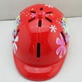 thumbnail image 2 of Greeniant Casco de equitación para niños, seguridad ecuestre, multicolor, a prueba de golpes, profesional, carcasa dura, solidez, cascos de Ciclismo Rojo, 2 of 6