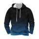 thumbnail image 1 of Sudadera con capucha para hombre, moda, bolsillos, manga larga, estampado degradado, sudadera con capucha, blusa para hombre, blusa de poliéster, 1 of 4